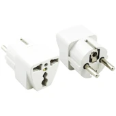 İNGİLİZ FİŞ ADAPTÖRÜ 10/16A 250V TOPRAKLI / ÜNİVERSAL FİŞ - 1