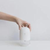 Torima H1 Sevimli Geyik Mini 220ml Hava Nemlendirici Buhar Makinesi Ve Aroma Difüzörü Pembe - 3