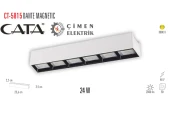 CATA CT 5815 24W Dante Magnetıc Spot 3200K Günışığı - 1