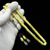 Kesme Model Püsküllü 7-11mm Hareli Beyrut Kehribar Tesbih thumbnail 1