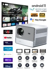 Wanbo DaVinci 1 Pro Projeksiyon Cihazı Google TV L1 Lisanslı - 1