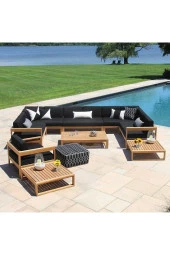 ODUNS Jasmine Bahçe Balkon Teras U Model Köşe Koltuk Takımı - 2