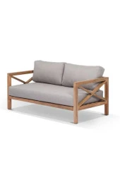 ODUNS Bellatrix 3+2+1 Bahçe Balkon Teras Ahşap Oturma Grubu - 3