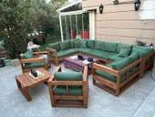 ODUNS Jasmine Bahçe Balkon Teras U Model Köşe Koltuk Takımı - 3