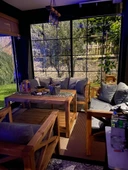 ODUNS Bellatrix 3+2+1 Bahçe Balkon Teras Ahşap Oturma Grubu - 5