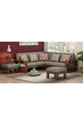 ODUNS Lissa Bahçe Balkon Teras Ahşap Köşe Takımı - 1