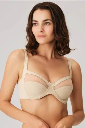 Kadın Toparlayıcı  Kahverengi Balenli Desteksiz Dolgusuz Küçültücü Sütyen  - 1