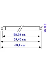 Philips Master 18W/865 T8 Floresan Ampul Beyaz 60 cm Floresan Lamba - 2