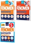 Fenomen Okul 2024 5. Sınıf Matematik A + B Soru + Fasikül Seti Seti 3 Kitap 2024 thumbnail 1