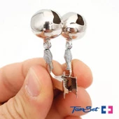 TAMSET Çift Zilli Metal Klipsli Balık Alarmı 3ad - 4