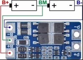 2s 10A 7.4V 18650 Bms Lityum Batarya Pil Akü Koruma Kartı Protection Board - 2