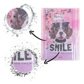 Sulu Çantalı Köpek A5 Defter 1 Adet - 5