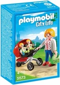 Playmobil 5573 City Life İkiz Bebek Arabalı Anne - 1
