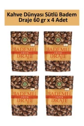 Kahve Dünyası Sütlü Badem Draje 60 gr x 4 Adet thumbnail 1