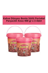 Kahve Dünyası Bonte Portakal Parçacık Kova 400 GR x 3 Adet thumbnail 1