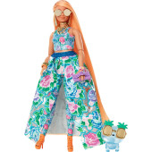Barbie Extra Fancy - Çiçekli Kostümlü Bebek - 2
