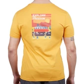 Alpinist Vassi Pamuklu Erkek T-Shirt Hardal thumbnail 3