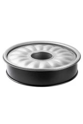 Tantitoni Sılver Kelepçeli Tüplü Yuvarlak Kek Kalıbı 28 Cm (ELVİN HOME CONCEPT) - 2
