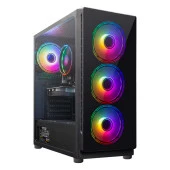 Turbox DangerZone Kumandalı 4x Argb Fan USB 3.0 400W ATX Gaming Bilgisayar Kasası - 1