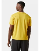 Helly Hansen Tech Graphic Erkek Tişört Sarı HHA.63088HHA348 thumbnail 2