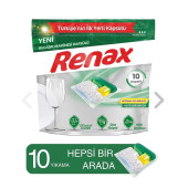 Renax Hepsi Bir Arada Bulaşık Makinesi Tableti 10'lu - 1