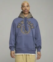 PUMA x RHUIGI Erkek Kapüşonlu MAVİ Sweatshirt 62088956 thumbnail 1