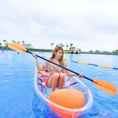 Sea Horse Şeffaf Kano Çift Kişilik - 4