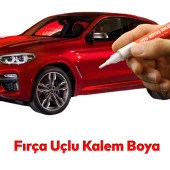 Oto Rötuş Kalemi 5 ML Araç Kaporta Tampon Çizik Giderici Fırça Yenileme Metalik Kırmızı Renk Boya - 3