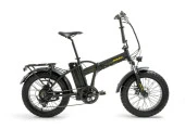 Bisan E-Folding F2 L_Katlanır Elektrikli Bisiklet Siyah Sarı - 1