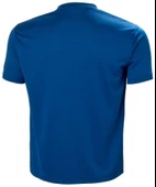 Helly Hansen Tech Graphic Erkek Tişört Mavi HHA.63088HHA606 thumbnail 4