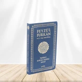 Feyzü'l Furkan Tefsirli Kur'an-ı Kerim Meali (Sempatik Cep Boy - İnce Cilt) - Lacivert - 1
