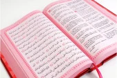 Feyzü'l Furkan Kur'an-ı Kerim ve Tefsirli Meali (Orta Boy - Mushaf ve Meal) (MIKLEPLİ CİLTLİ) TURKUAZ-LACİVERT-PEMBE - 7