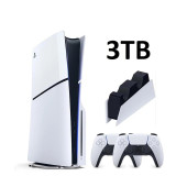 Playstation 5 Slim CD 3 TB (1TB+2TB) + 2. DualSense + Sarj istasyonu 3TB Ps5 (İthalatçı Garantili) - 2