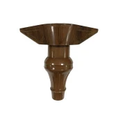 4 Adet Şahin Lükens Ayak Mobilya Koltuk Ayağı 14-17 cm Ayarlı Ceviz - 7