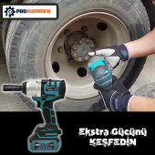 Prohummer PH-SM188 Extra Güçlü 58VF Professional Somun Sökme Set ve Akülü Vidalama - 3