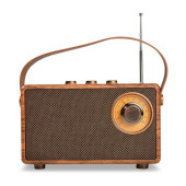 ULVİLA AS23 Nostaljik Şarjlı Fm Radyo, Handfree+Aux+Usb ve Tf Card Okuyuculu Mp3 - 2