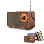 ULVİLA AS23 Nostaljik Şarjlı Fm Radyo, Handfree+Aux+Usb ve Tf Card Okuyuculu Mp3 - 3