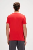 Bad Bear GRIZZLE T-SHIRT CRIMSON RED Erkek Tişört Kırmızı S-XXL - 5