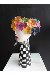 Çiçekli Kız Mackenzie Büyük Boy - 2