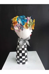 Çiçekli Kız Mackenzie Büyük Boy - 4