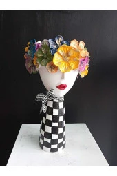 Çiçekli Kız Mackenzie Büyük Boy - 5