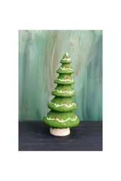 Çam Ağacı Yılbaşı Model Renkli 22 Cm thumbnail 1