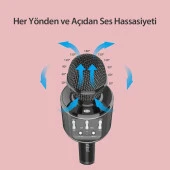 Earldom MC2 Led Işıklı Karaoke Mikrofon - 5