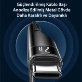 Yesido CA109 3M 2A Usb to Type-C Hızlı Şarj Kablosu - 7