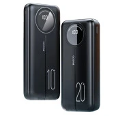 Yesido YP40 10.000 mAh Dijital Göstergeli USB3.0 PD Hızlı Şarj Powerbank - 1