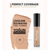 Flormar Perfect Coverage Hafif Yapılı Kapatıcı 020 Fair/Light: Sıcak Alt Ton - 4