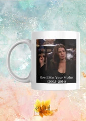 How I Met Your Mother Robin Dizi Temalı Baskılı Eğlenceli Özel Tasarım Baskılı Kupa Bardak - 1