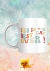 Motivasyon Temalı İngilizce Renkli Baskılı Eğlenceli Özel Tasarım Baskılı Kupa Bardak thumbnail 1