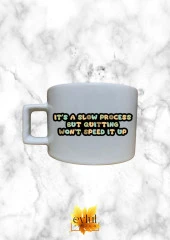 Motivasyon Temalı İngilizce Özel Tasarım Baskılı Kupa Bardak Espresso Türk Kahvesi Bardağı thumbnail 1