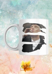 Peaky Blinders Thomas Shelby Dizi Temalı Baskılı Eğlenceli Özel Tasarım Renkli Baskılı Kupa Bardak thumbnail 1